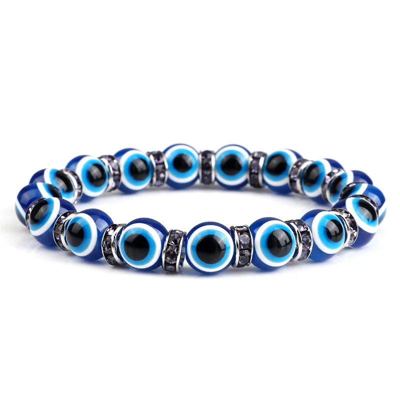 Evil Eye Beads Bracelet