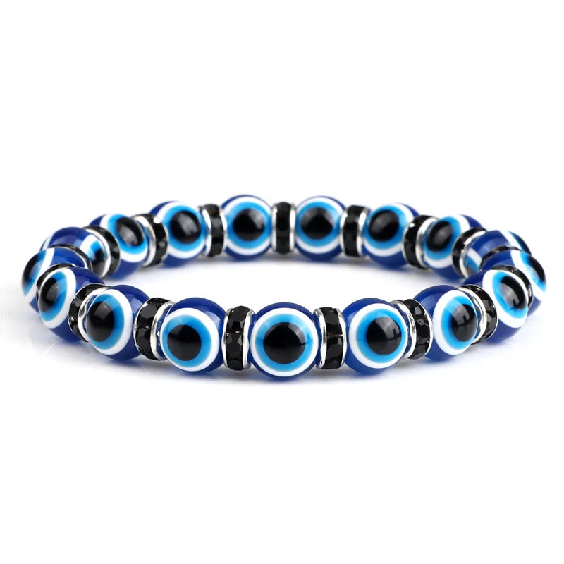 Evil Eye Beads Bracelet