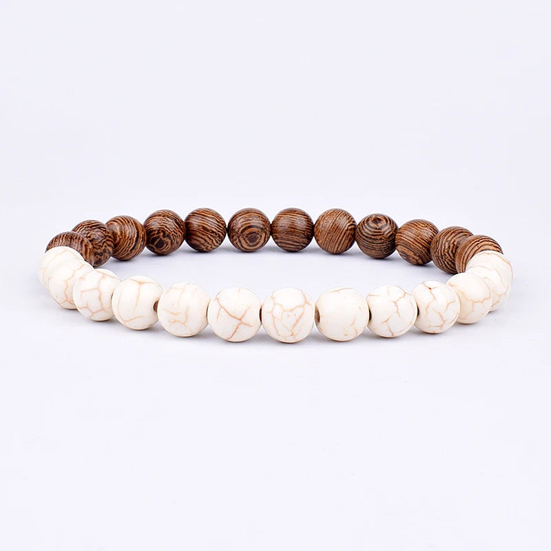 Wooden Beaded Bracelet