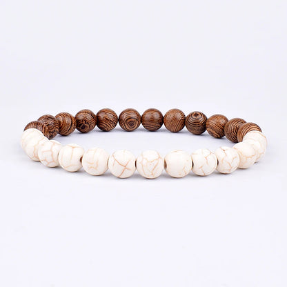 Wooden Beaded Bracelet