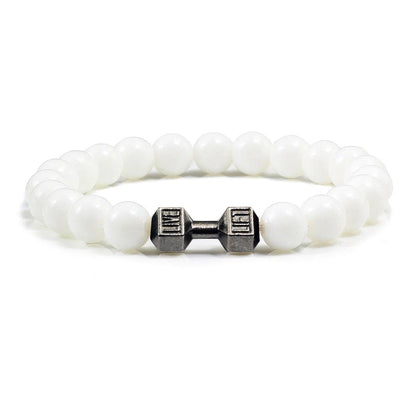 Dumbbell Beaded Bracelet