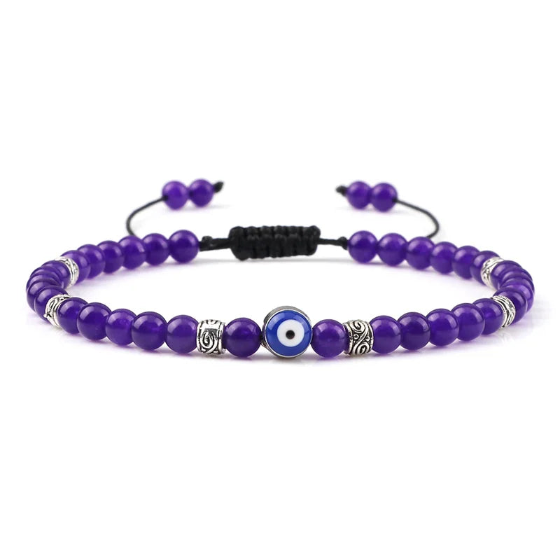 Evil Eye Beaded Bracelet