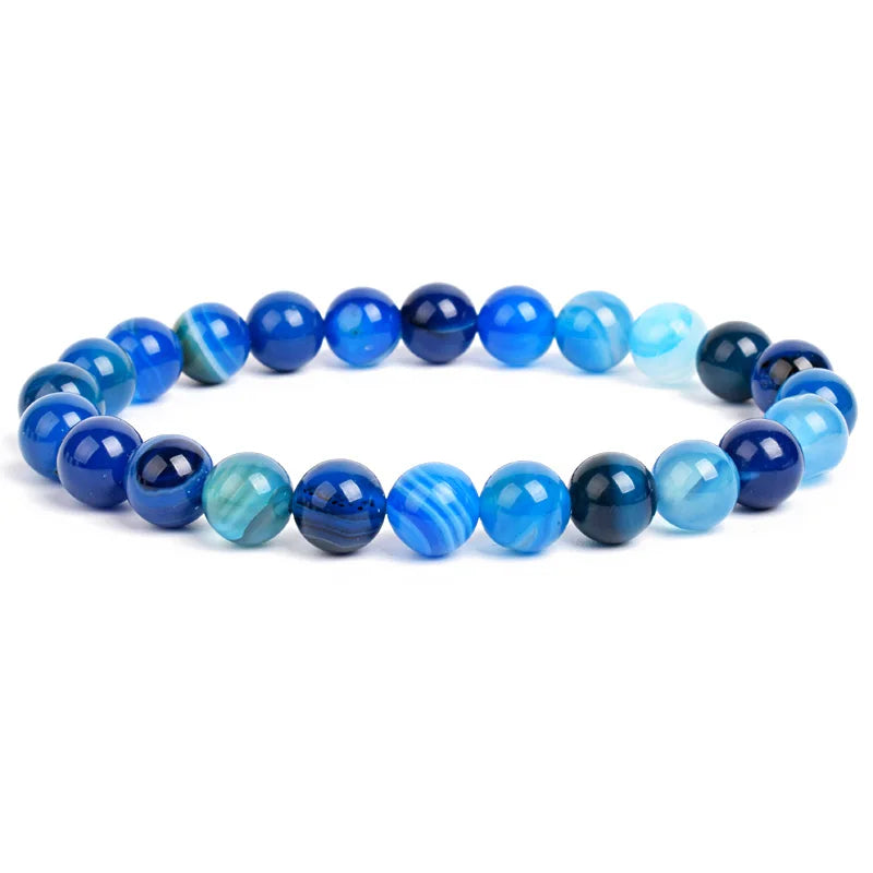 Natural Stone Beaded Bracelet