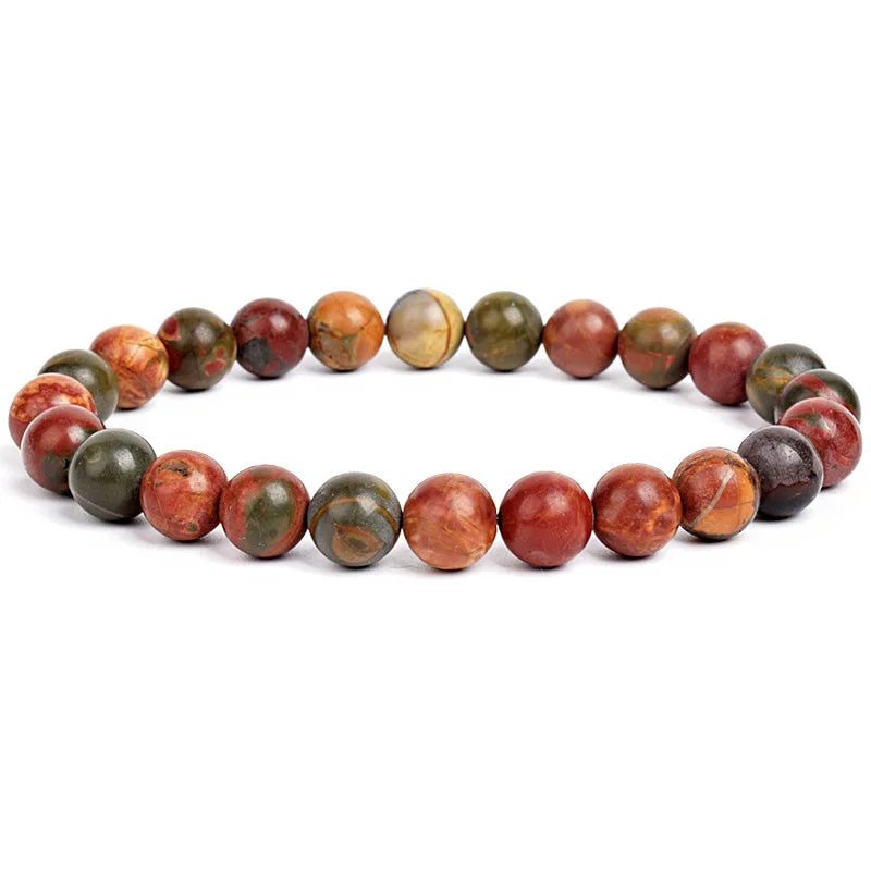 Natural Stone Beaded Bracelet