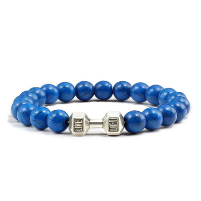 Dumbbell Beaded Bracelet