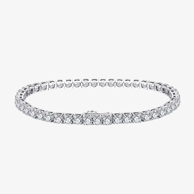 Premium 925 Sterling Silver Tennis Bracelet