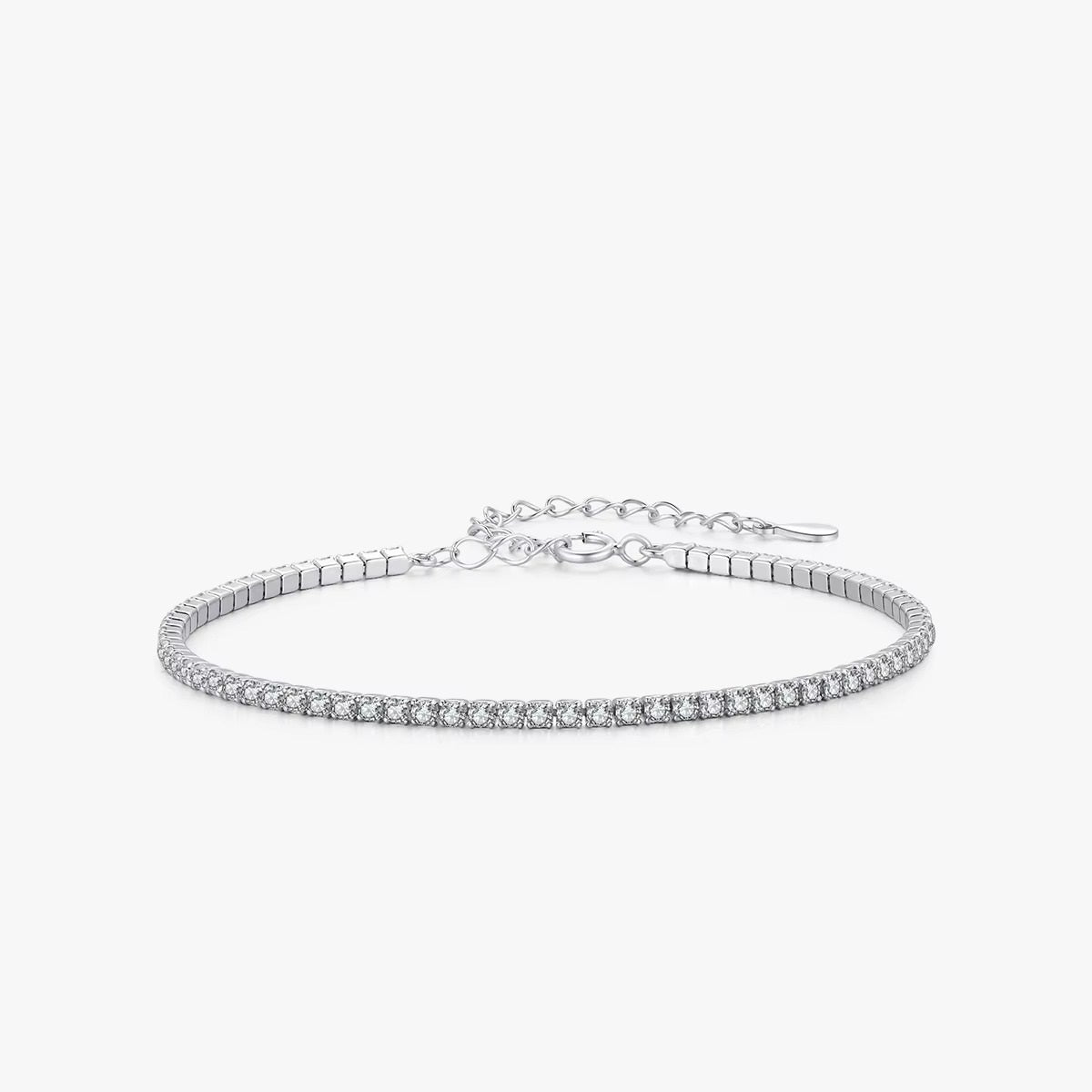 925 Sterling Silver Tennis Bracelet