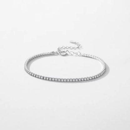 925 Sterling Silver Tennis Bracelet