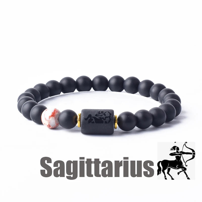 Zodiac Sign Beaded Bracelet