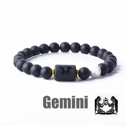 Zodiac Sign Beaded Bracelet