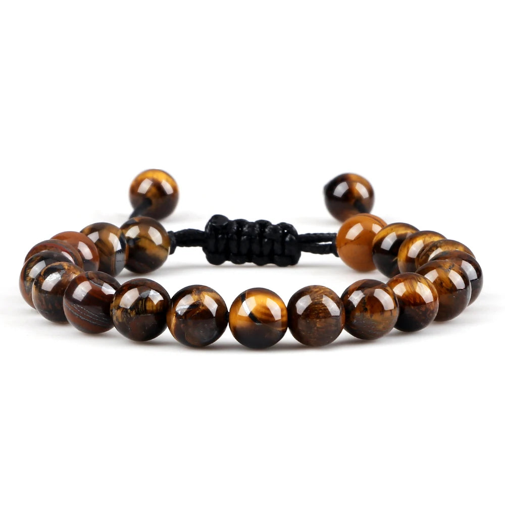 Tiger Eye Beaded Bracelet