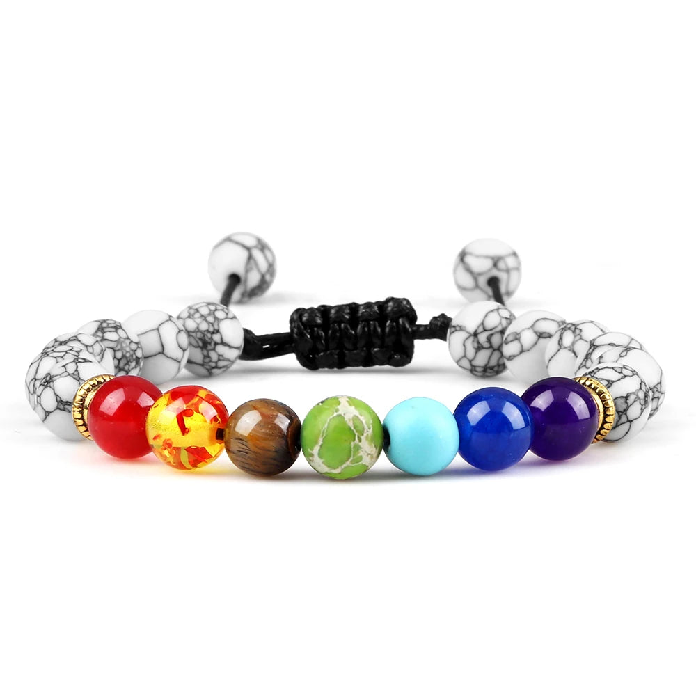 7 Chakra Beaded Bracelet