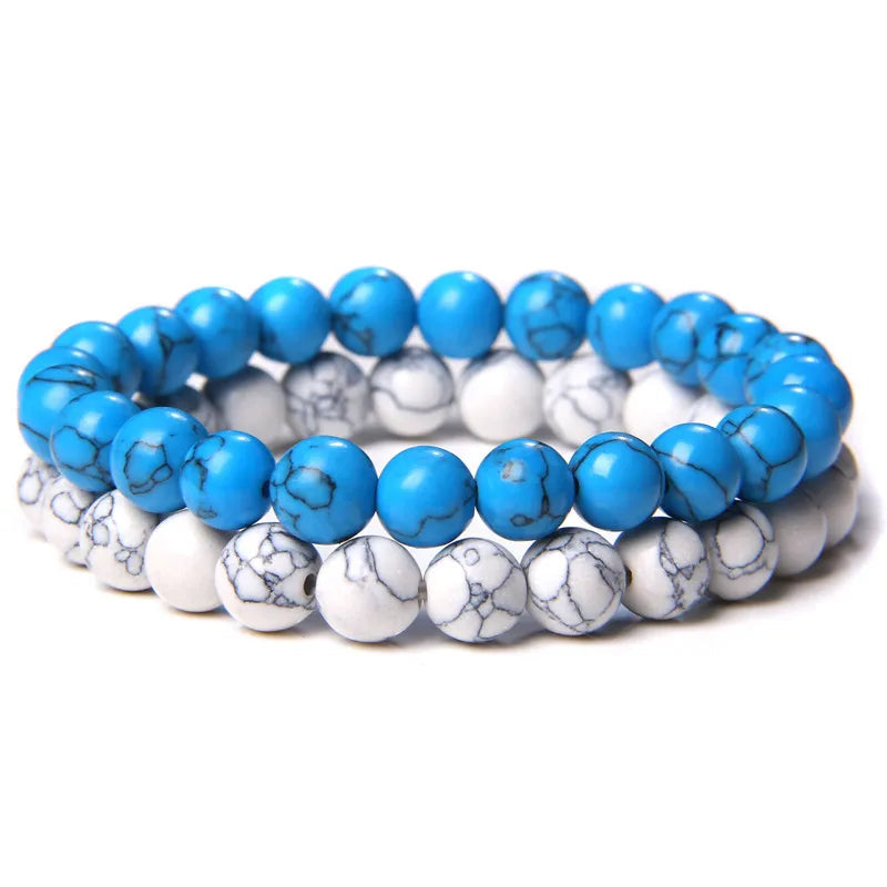 Howlite Beaded Bracelet