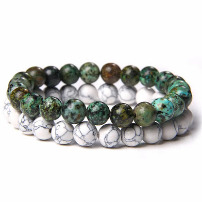 Howlite Beaded Bracelet